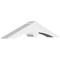 Ekena Millwork Archdale Architectural Grade PVC Gable Bracket, 36"W x 7 1/2"H x 4"D x 4"F, 5/12 Pitch GBP036X08X0404ARC00 - alternate 1
